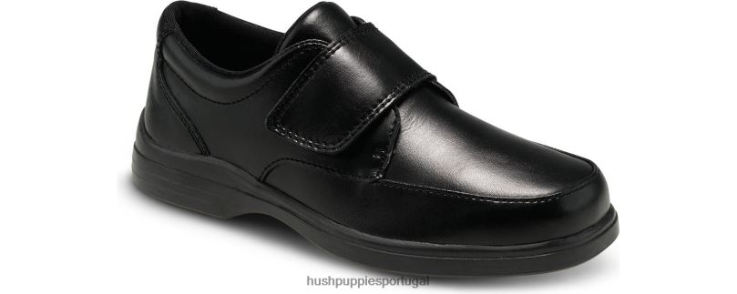 mocassim gavin infantil garoto0NNHR379 Hush Puppies sapato preto