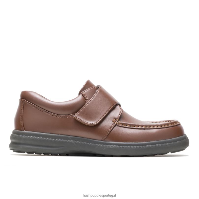 gil homens0NNHR357 Hush Puppies sapatos de caminhada couro bege