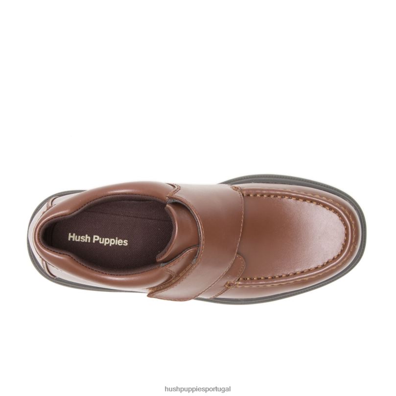 gil homens0NNHR357 Hush Puppies sapatos de caminhada couro bege