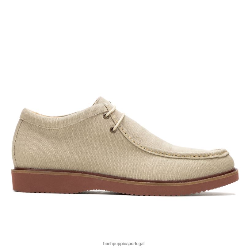 alarick chukka homens0NNHR269 Hush Puppies bota tela natural