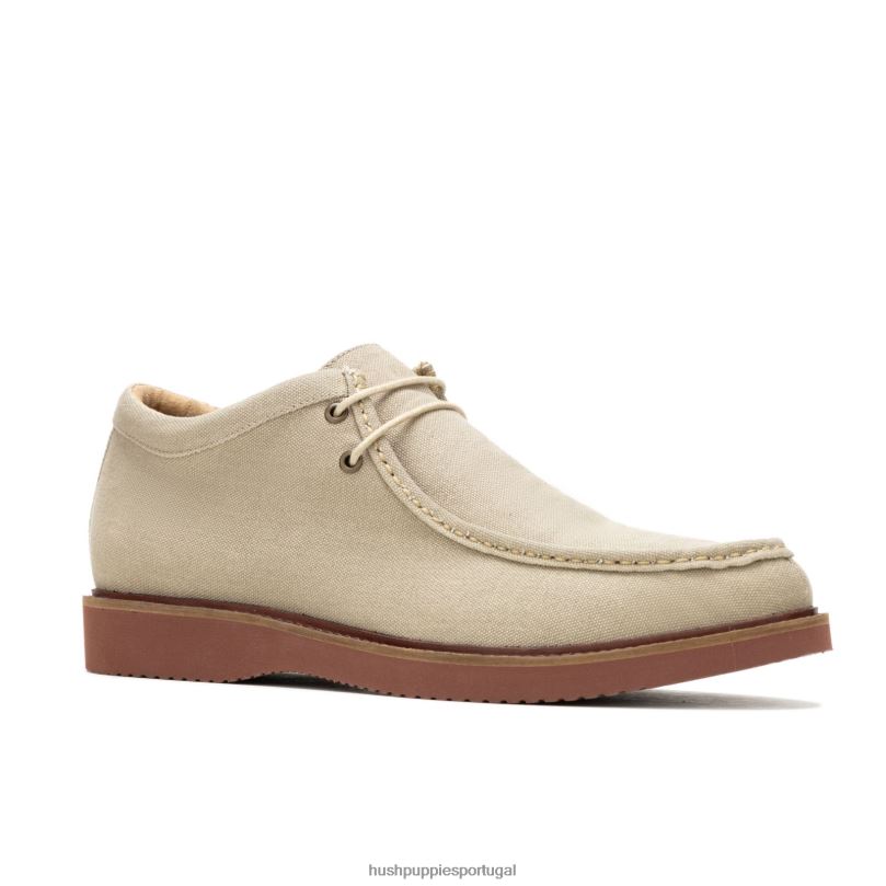 alarick chukka homens0NNHR269 Hush Puppies bota tela natural