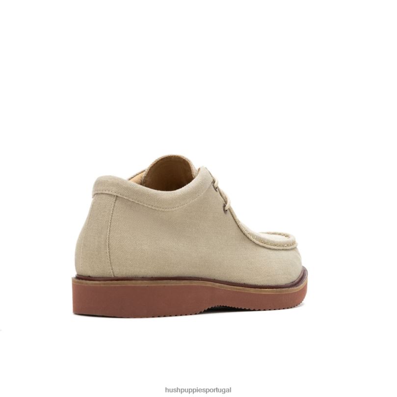 alarick chukka homens0NNHR269 Hush Puppies bota tela natural