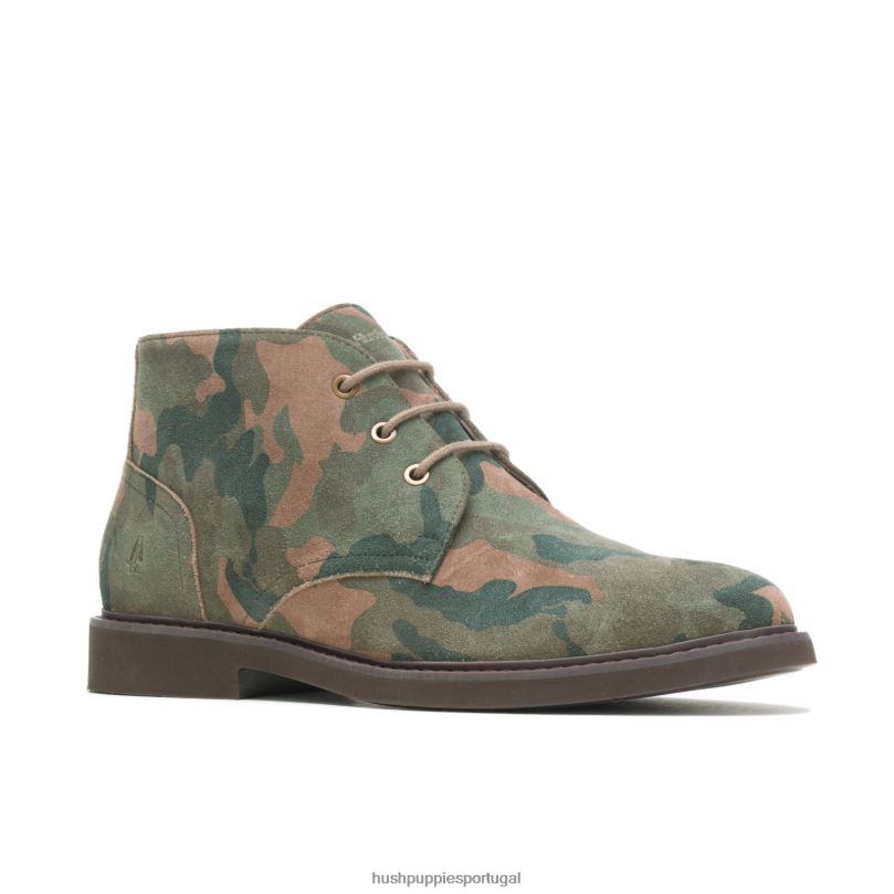 chukka detroit homens0NNHR274 Hush Puppies bota camuflado