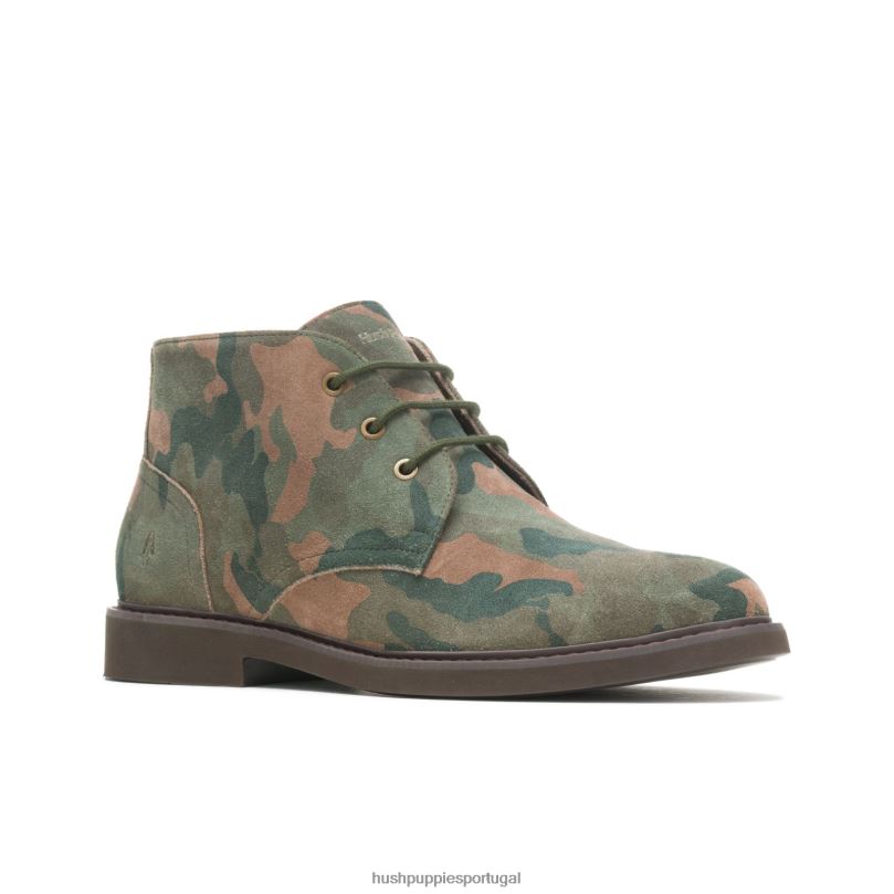 chukka detroit homens0NNHR274 Hush Puppies bota camuflado