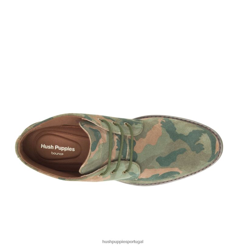 chukka detroit homens0NNHR274 Hush Puppies bota camuflado