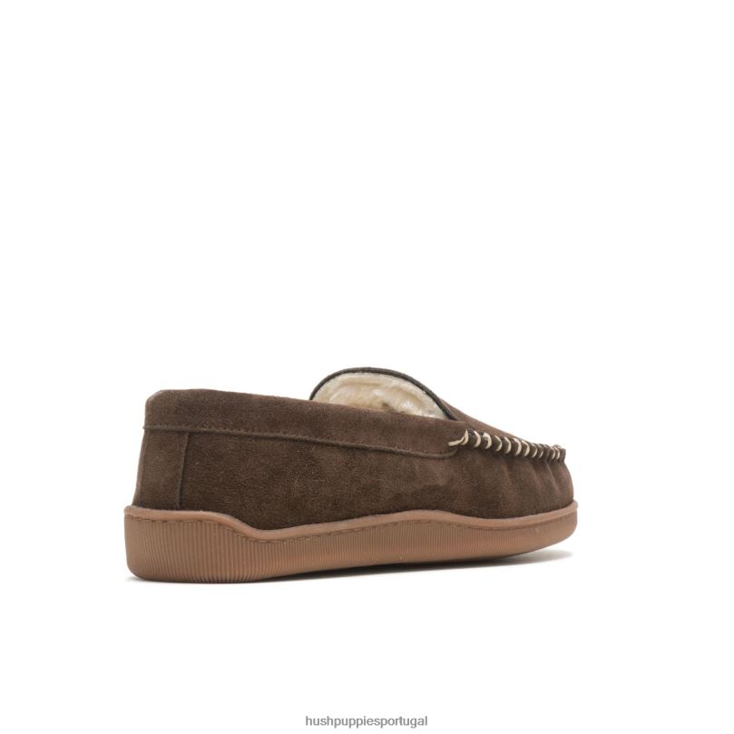 chinelo dawson homens0NNHR354 Hush Puppies chinelo chocolate