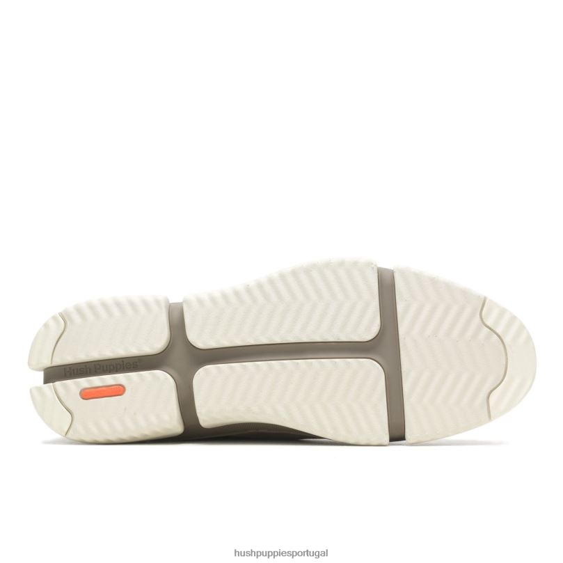 bennet sapatilha sem salto homens0NNHR301 Hush Puppies Oxford nubuck fóssil