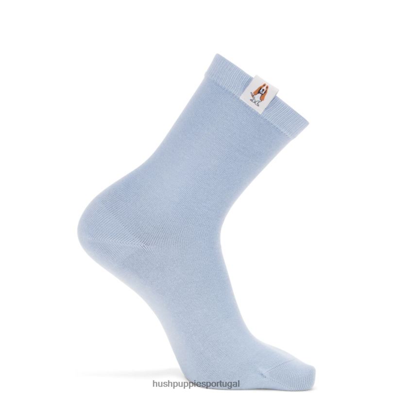 meia core unissex mulheres0NNHR261 Hush Puppies meias aço azul