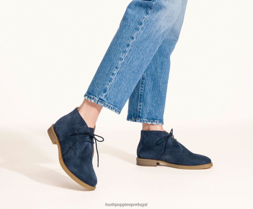 bailey chukka 2 mulheres0NNHR199 Hush Puppies bota nubuck castanho