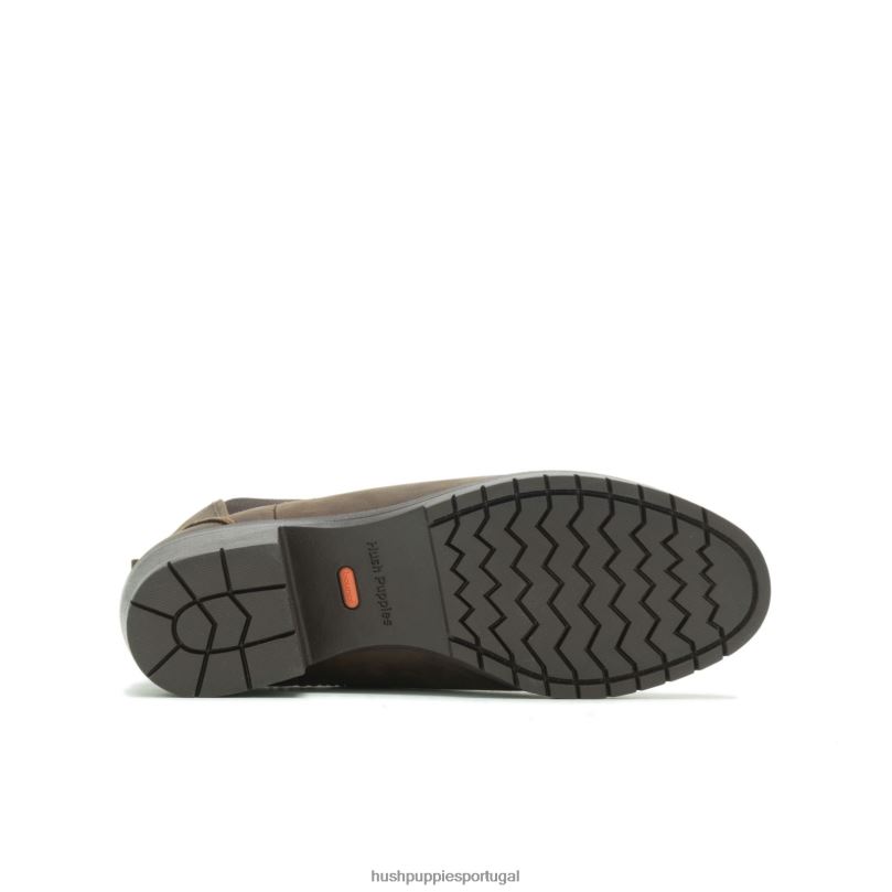 bota chelsea hadley mulheres0NNHR152 Hush Puppies bota Couro Marrom