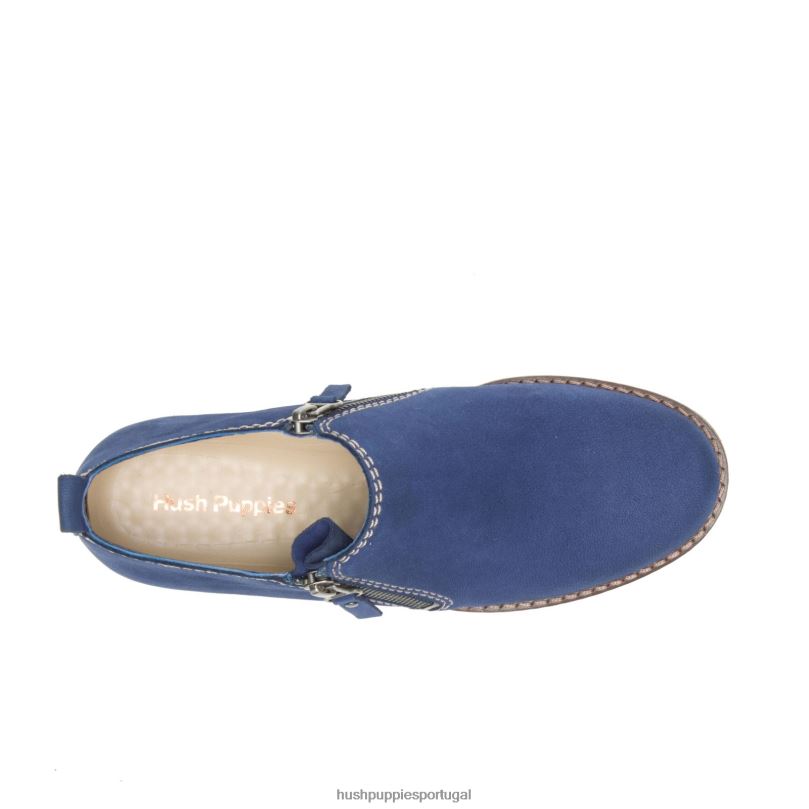 bota mazin cayto mulheres0NNHR166 Hush Puppies bota nubuck marinho