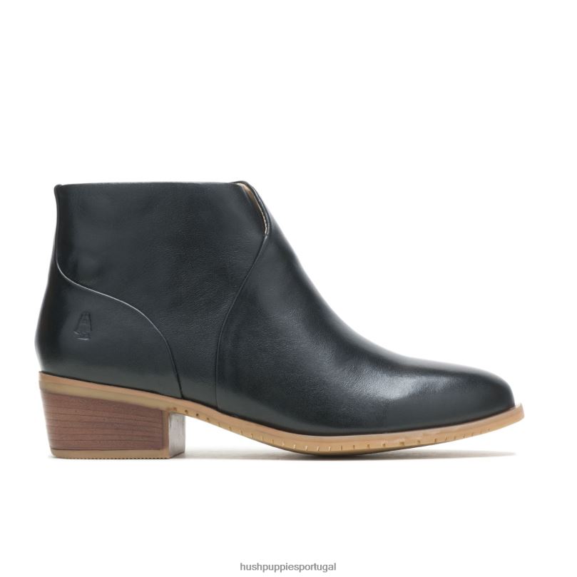 bota siena mulheres0NNHR189 Hush Puppies bota couro preto