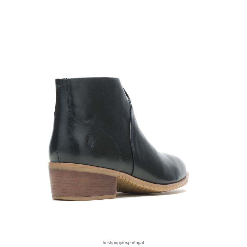 bota siena mulheres0NNHR189 Hush Puppies bota couro preto