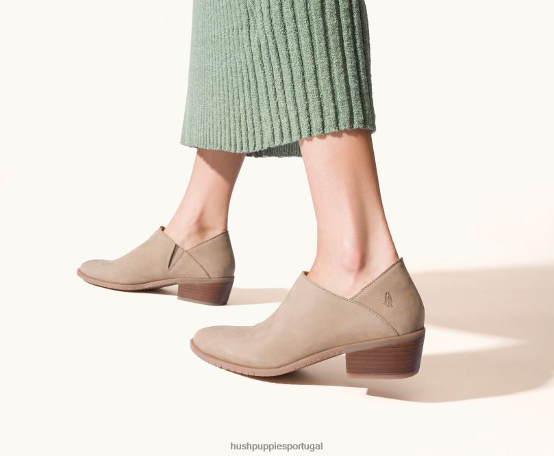 sienna shootie mulheres0NNHR188 Hush Puppies bota nubuck taupe