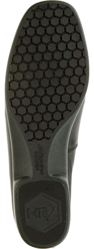 paraíso mulheres0NNHR226 Hush Puppies sapatos casuais couro preto