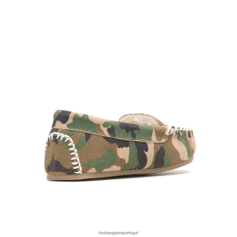 chinelo winnie mulheres0NNHR221 Hush Puppies chinelo camuflado