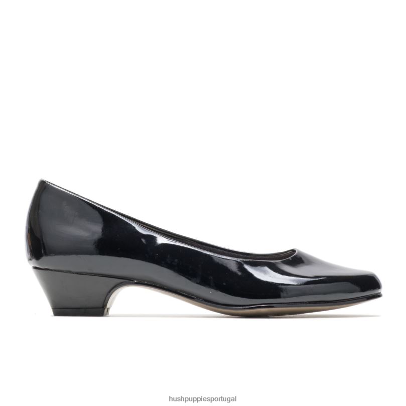 anjo ii mulheres0NNHR206 Hush Puppies estilo suave patente preta