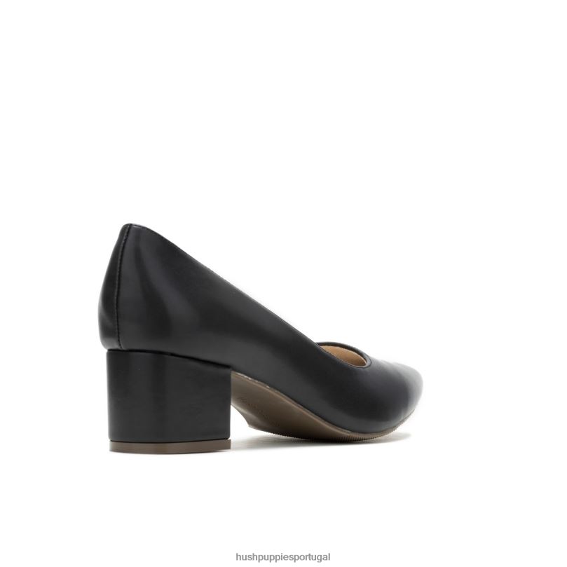 bomba de sofi mulheres0NNHR103 Hush Puppies salto negrito negrito