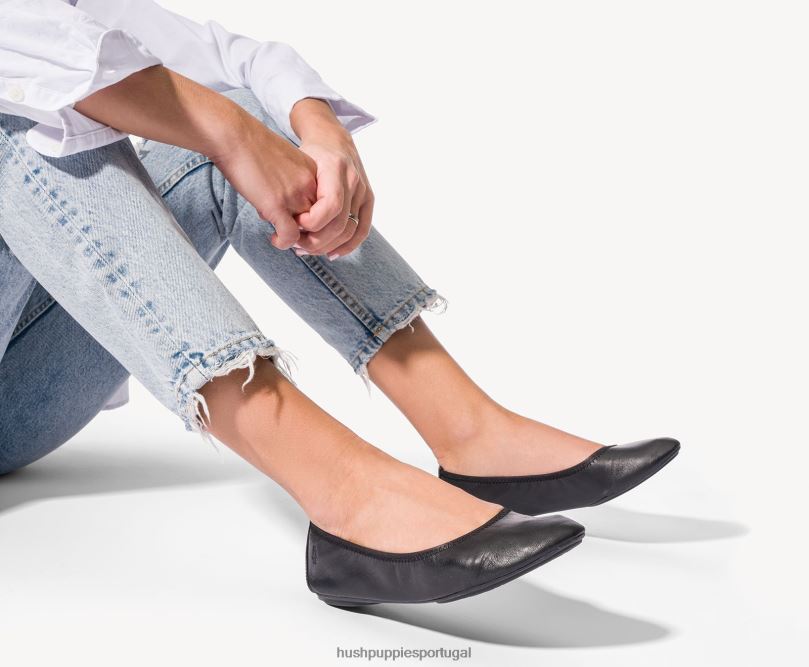 balé casto plano 2 mulheres0NNHR78 Hush Puppies balé plano réptil de ouro