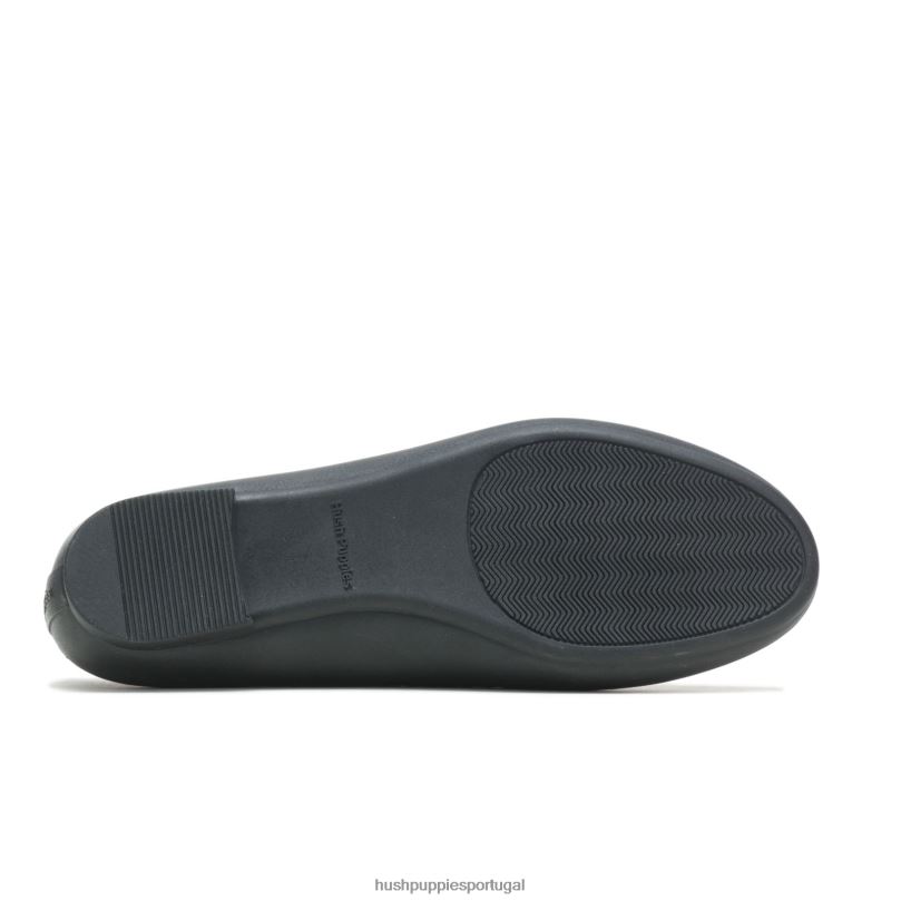 brite pops flat mulheres0NNHR86 Hush Puppies sapatos rasos preto