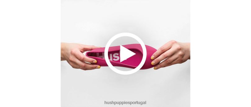 brite pops flat mulheres0NNHR87 Hush Puppies sapatos rasos laranja