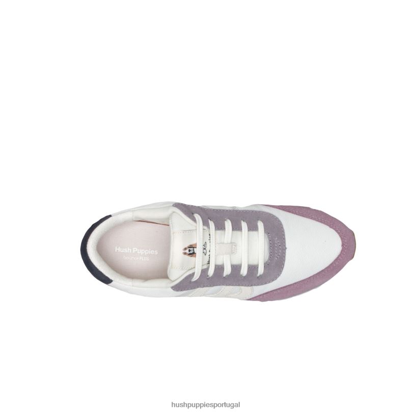 tênis seventy8 mulheres0NNHR112 Hush Puppies tênis multi camurça roxa